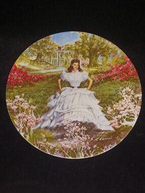 Knowles Collector Plate - Scarlett Gone With The Wind